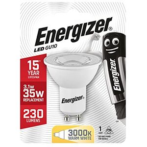 Energizer GU10 Warm White Blister Pack 3.6w