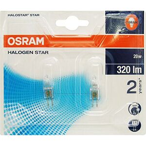 Osram 10 x Halogen Star Halostar 2 Years 20 W G4 Lamp Pack of 2