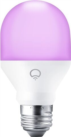 Refurbished: LIFX Mini Multicolour(E27) Wi-Fi Smart LED Bulb With Alexa/Google/Apple, A
