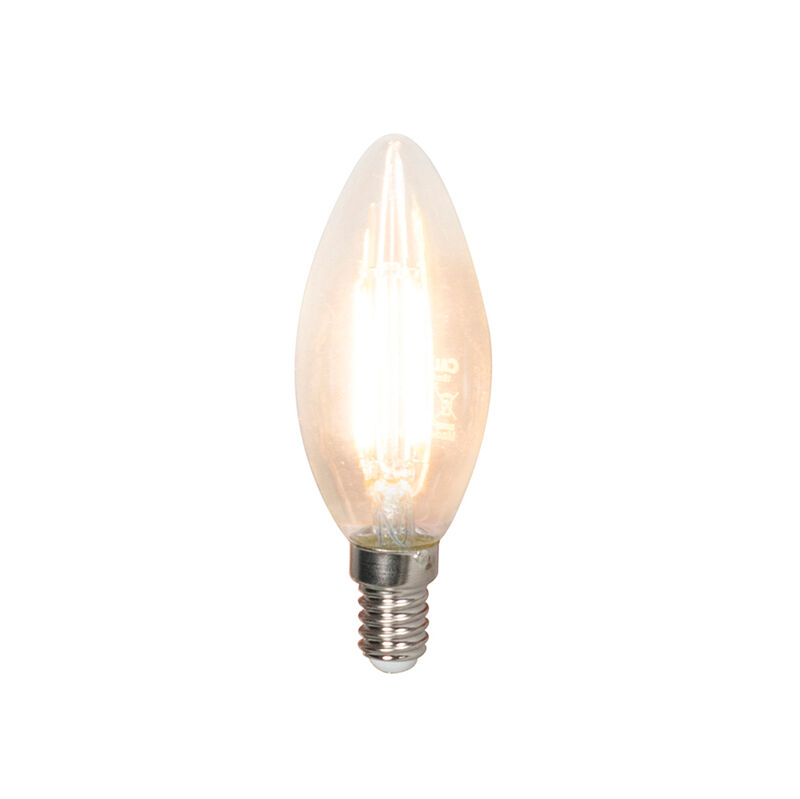 Calex E14 LED B35 Candle Clear Filament 3.5W 350LM 2700K Dimmable