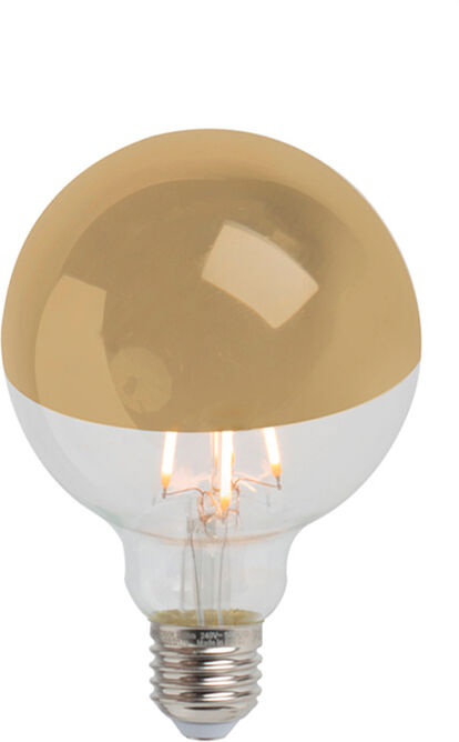 Calex E27 LED G95 Gold Mirror Head 4W 280LM 2300K Dimmable