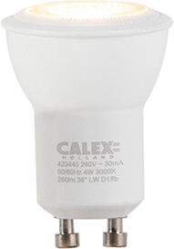 Calex GU10 dimmable LED lamp 35mm 4W 260 lm 3000K