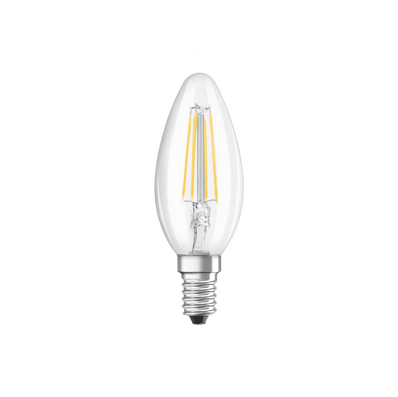 Osram E14 dimbare LED filament kaarslamp B35 helder 5W 470 lm 2700K