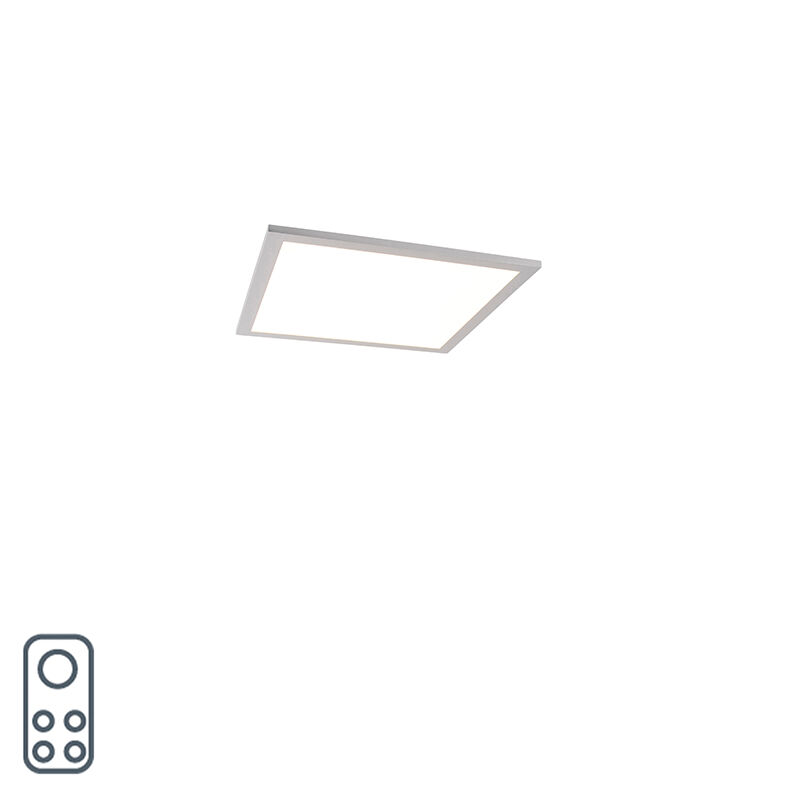 QAZQA Modern LED-paneel 40 cm incl. LED en dimmer - Liv
