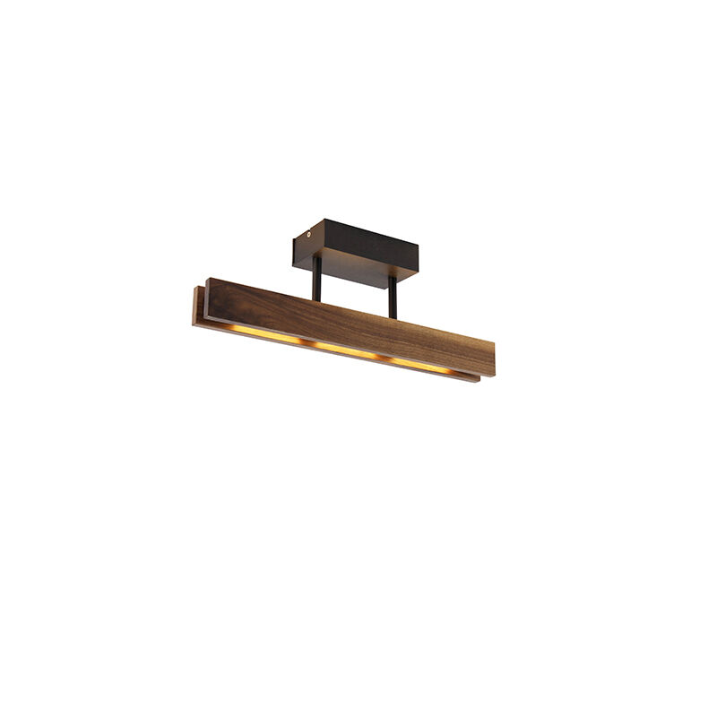 MTK Leuchten Country ceiling lamp wood incl. LED 3-step dimmable - Holz