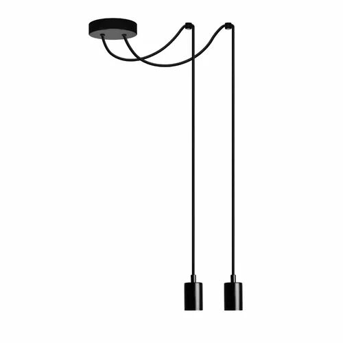 Ebern Designs Figlio 2 - Light Bulb Pendant Ebern Designs Finish: Black  - Size: Small
