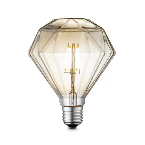 Symple Stuff 6W E27 Dimmable LED Vintage Edison Light Bulb Amber Symple Stuff  - Size: 152.4cm H x 101.6cm W x 3.81cm D