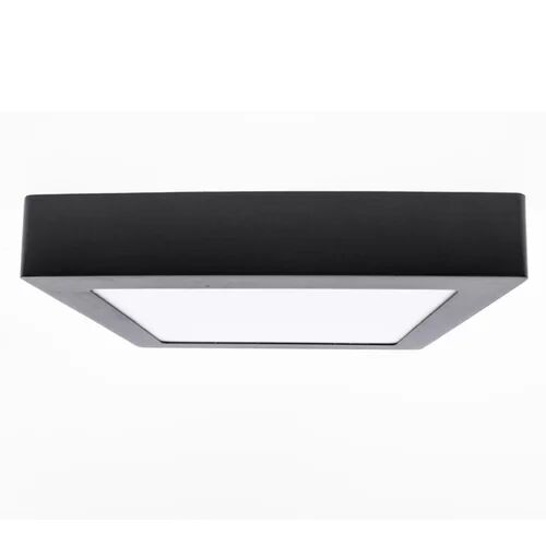 Dakota Fields Frithbiorn LED Outdoor Flush Mount Dakota Fields Fixture Finish: Black  - Size: Large