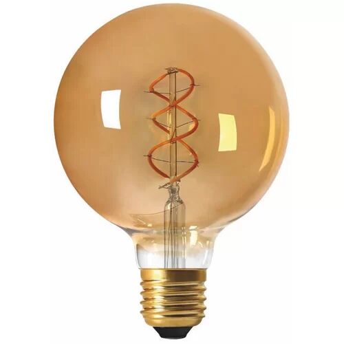 Interia 5W E27 Dimmable LED Vintage Edison Globe Light Bulb Interia Colour Temperature: Amber  - Size: Oversized
