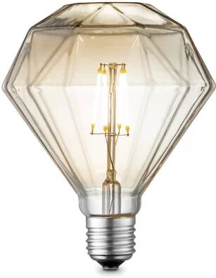 Symple Stuff 6W E27 Dimmable LED Vintage Edison Light Bulb Amber Symple Stuff  - Size: 40cm H X 50cm W X 39cm D