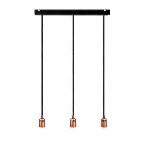 Rio Rona 3 - Light Bulb Pendant Williston Forge Finish: Copper, Size: 507cm H x 7cm W x 4cm D  - Size: 257cm H x 7cm W x 4cm D