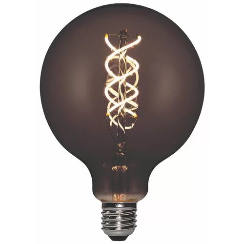 Interia 5W E27 Dimmable LED Vintage Edison Globe Light Bulb Interia Colour Temperature: Smokey Grey  - Size: Oversized