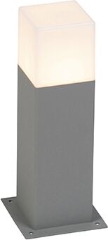 QAZQA Lampadaire exterieure moderne 30 cm gris IP44 - Danemark