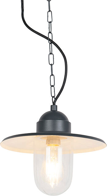 QAZQA Lampe suspendue rurale d'extérieur anthracite IP44 - Kansas graphite