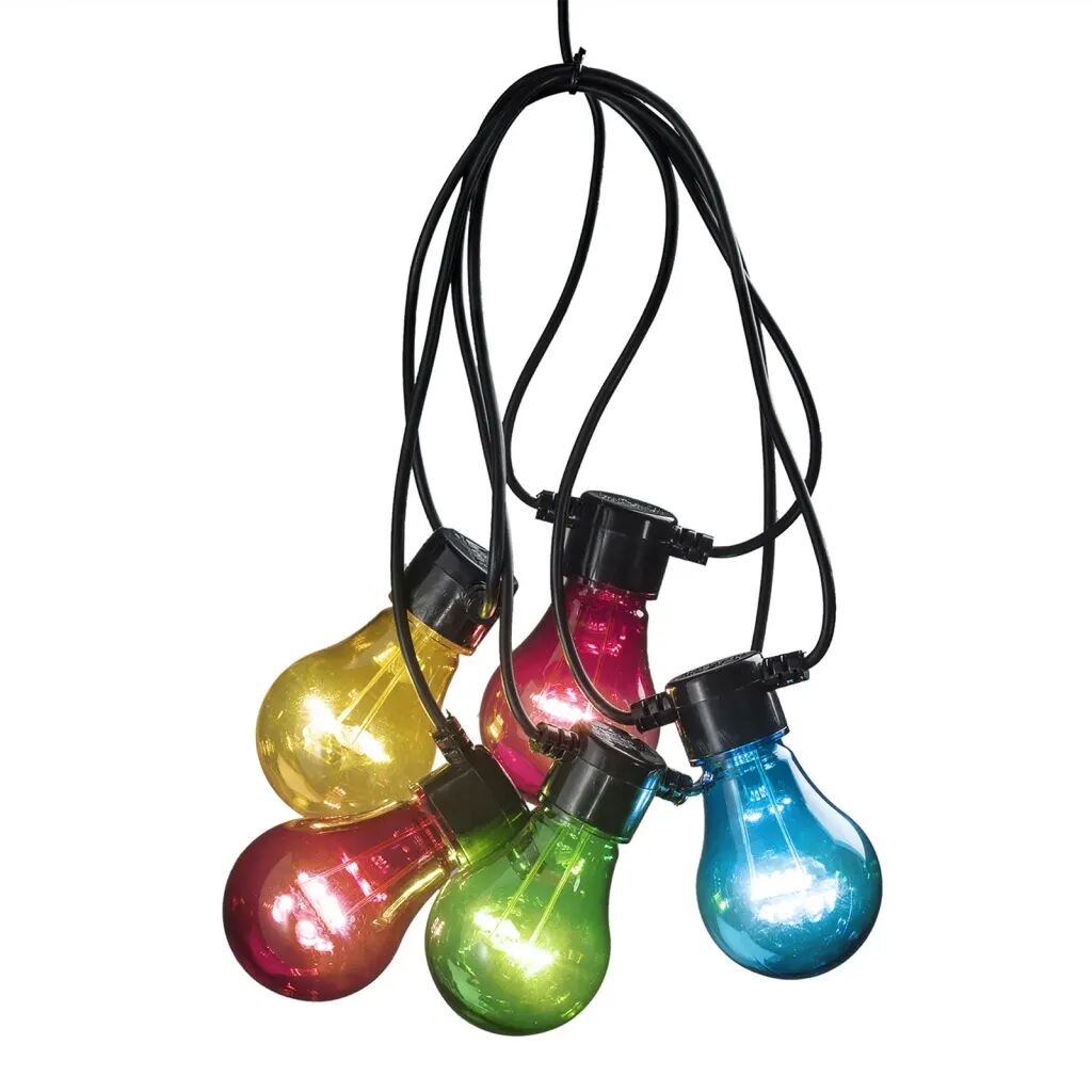 KONSTSMIDE Guirlande lumineuse avec 20 ampoules Multicolore