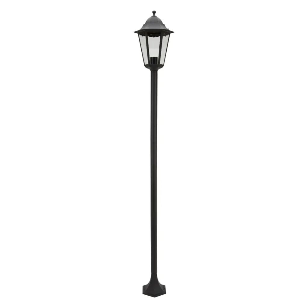 Smartwares Lampadaire de jardin 60 W Noir 175 cm CLAS5000.035