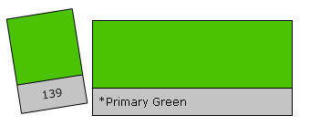 Lee Filter Roll 139 Primary Green Primary Green