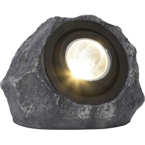 STAR TRADING Gartenleuchte »LED Lichtspot Rocky outdoor«, 1 flammig-flammig Grau