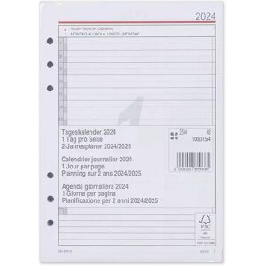 Manor - Ersatzeinlage Agenda, 21x14.7cm, Schwarz/weiss