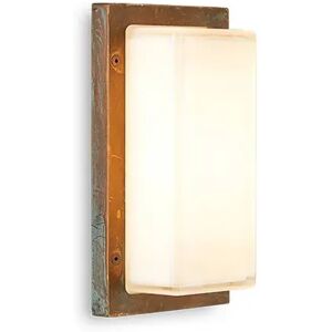 Moretti Luce Außenwandleuchte Ice Cubic 3410, messing antik