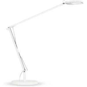 Atelje Lyktan LED-Schreibtischlampe Birdie 930 Fuß rund, weiß