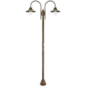 Moretti Luce Mastleuchte Casale 270cm 2-flammig