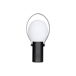 By Rydéns Bari LED-Akkutischlampe IP44 sandschwarz