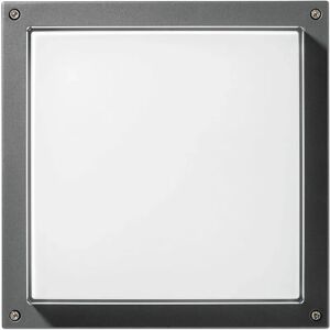 Performance in Lighting LED-Wandleuchte Bliz Square 40, 3.000K, anthrazit