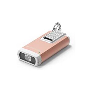 Ledlenser K6R Schlüsselbundleuchte, 400 Lumen, wiederaufladbar, mit USB-A -Schnittstelle, mit Rotlicht (Gold)