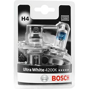 Bosch H4 Ultra White 4200K Lampen 12 V 60/55 W P43t 2 Stücke