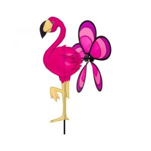 Divers HQ INVENTO Windspiel Spin Critter Flamingo - 2er Set