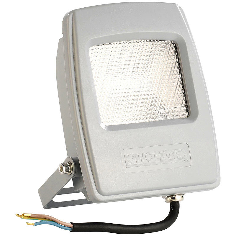 KryoLights Wetterfester LED-Fluter, 20 Watt, 1.600 Lumen, IP65, tageslichtweiß