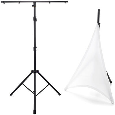 Roadworx Lighting Stand Scrim Bundle WH