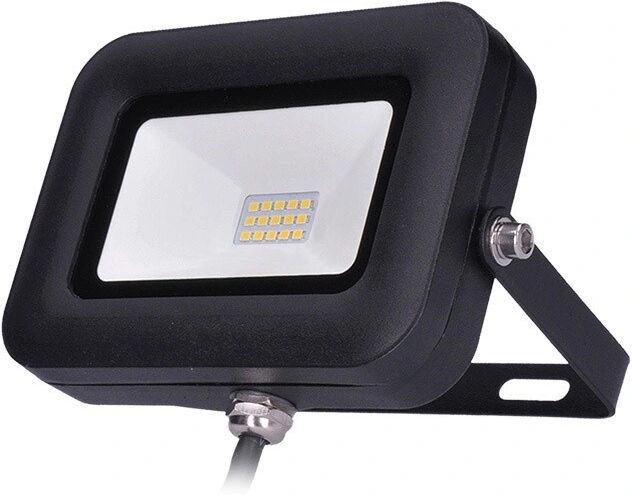 Solight LED reflektor PRO 10W/230V/850Lm/5000K/120°/IP65, černý