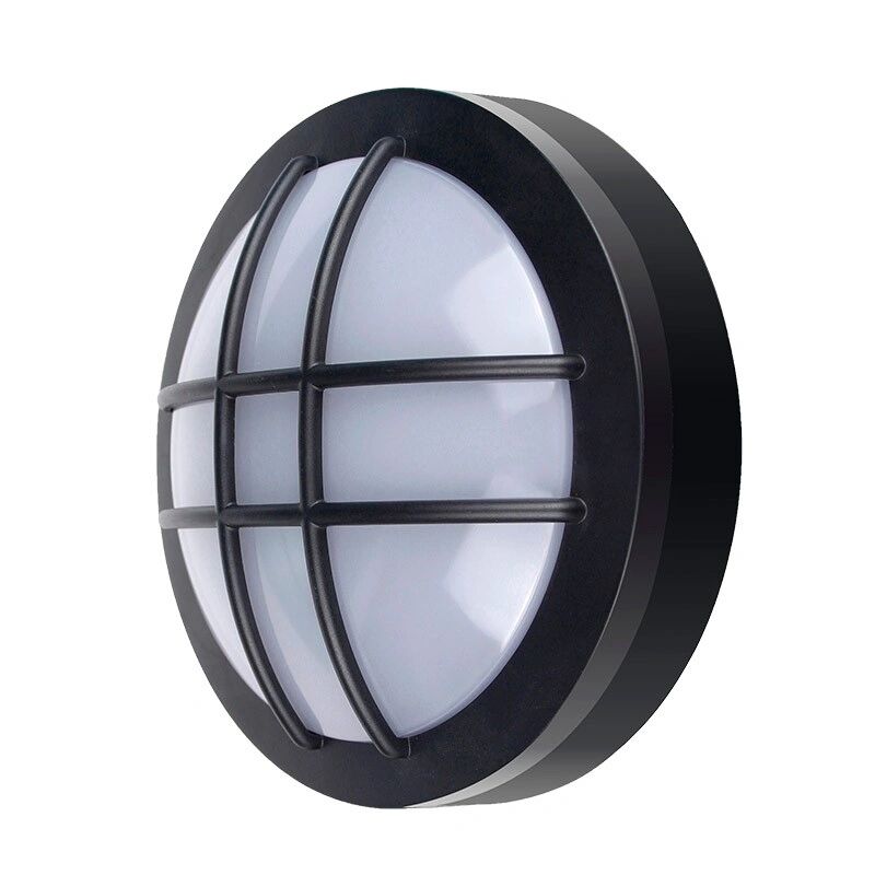 Solight LED venkovní přisazené svítidlo s mřížkou 20W/230V/1500Lm/4000K/120°/IP65, kruhové černé