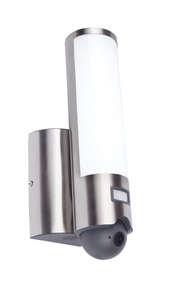 Lutec 5267101001 LED venkovní nástěnná lampa s kamerou a senzorem pohybu Elara 1x18W   1200lm   3000K   IP44