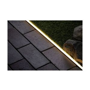 Paulmann Plug & Shine Stripe Smooth Outdoor 2 m schwarz dimmbar