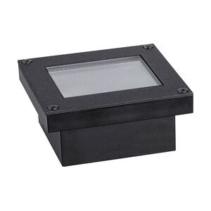 Paulmann LED Solar-Bodeneinbauleuchte Domenic schwarz 8 x 8 cm