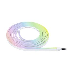 Paulmann Plug & Shine Neon Stripe Outdoor, 5 m, weiß, dimmbar, RGBW