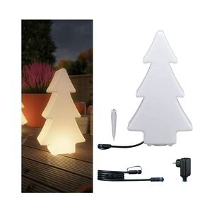 Paulmann Plug & Shine Bundle LED Lichtobjekt Tree inkl. 2m-Kabel und Trafo IP67 3000K 2,8W Weiß 5020