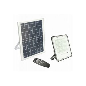 100 Watt LED Solar Fluter Solarbetrieben 217 x 205 x 37mm mit Fernbedienung Kaltweiß 1000 Lumen