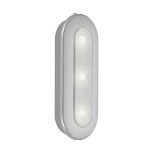 Briloner LED Unterbauleuchte Row Push Light batteriebetrieben, silberfarben