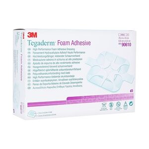 ACA Müller / ADAG Pharma TEGADERM 3M Foam Adhesive 8,8x8,8 cm 90610 10 Stück