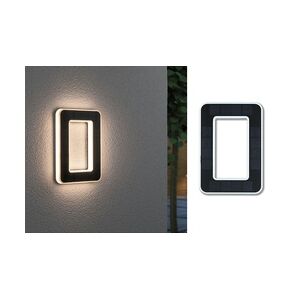 Paulmann Solar LED Hausnummernleuchte inkl. wechselbarer Akku Nummer 0 inkl. wechselbarer Akku IP44 3000K 6lm Schwarz 79851