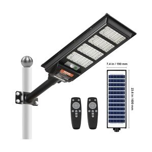 VEVOR 400W LED Solar Straßenlaterne 800LM Solar Bewegungsmelder Lampe Außenwand