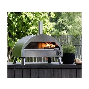 VENTURE HOME Pizzaofen Kerang   Gas Pizzaofen Outdoor   Silber   54x56x57 cm