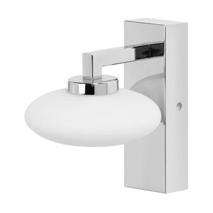 LEDVANCE SMART+ LED ORBIS WALL ELYPSE IP44 Wandleuchte Tunable White WiFi 16,6 cm Stahl  /  Glas Sil, 573925