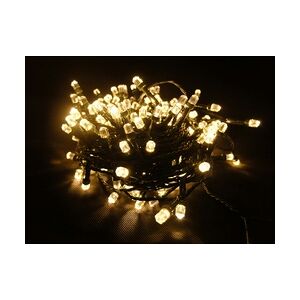 Tarrington House Diamant-LED Lichterkette, 200 warmweiße LEDs, 19.9 m, dunkelgrün