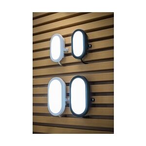 Ledvance LED Ovalleuchte Bulkhead weiß 11 Watt, IP 54