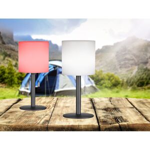 MEINEWUNSCHLEUCHTE 2er SET Outdoor Akku Tischlampen ohne Kabel - dimmbar & RGB - Höhe 30cm